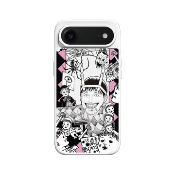 iPhone Air SolidX 白 - 伊藤潤二驚選集 Junji Ito - 雙一的快樂