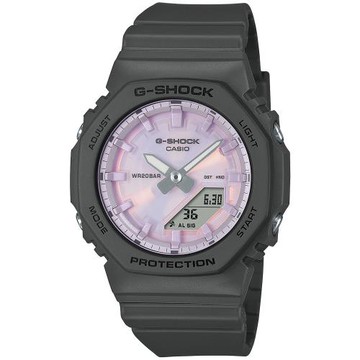 CASIO G-SHOCK 閃耀偏光八角造型計時錶/黑色/GMA-P2100PC-1A