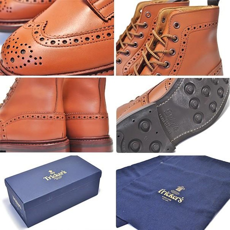 トリッカーズ カントリーブーツ TRICKER'S M5634 57 BROGUE BOOTS STOW