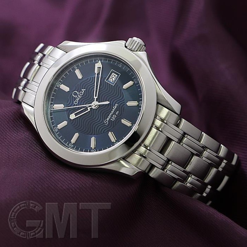 オメガ シーマスター 120M クォーツ ブルー 2511.81.00 OMEGA 【中古 