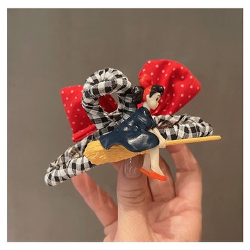 梨花HaNA 溫柔小歐妮魔女宅急便．可愛大蝴蝶結抓夾