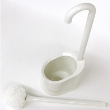 float 磁浮瀝水馬桶刷組 白色