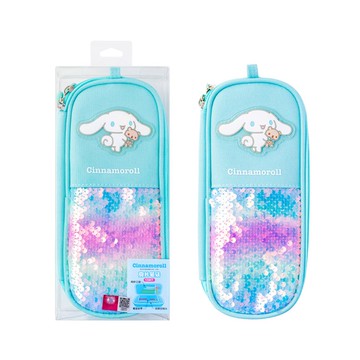 卡通亮片大容量鉛筆盒-卡通人物大耳狗 (22.5x10.2cm)