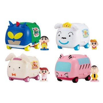 【日本 萬代 BANDAI】 蠟筆小新 車車 公仔 扭蛋 轉蛋 玩具 小新公仔 toy 日本扭蛋 汽車 阿呆公仔 小葵