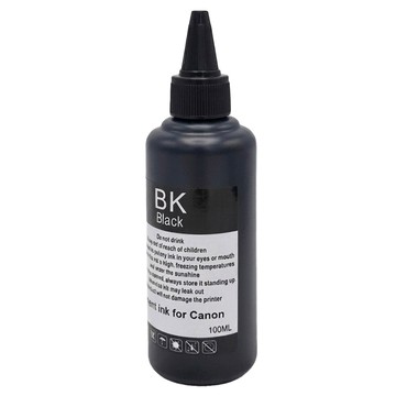 NEXTPAGE 台灣榮工 Pigment 可填充顏料墨水瓶 副廠填充墨水 適用於 Canon 印表機 100ml  黑色  1瓶
