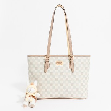 PLAYBOY - 托特包  Wool & Whimsy系列 - 卡其色