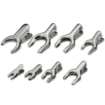 《台製》磨砂接頭夾 不鏽鋼球型 Stainless Stell Pinch Clamp