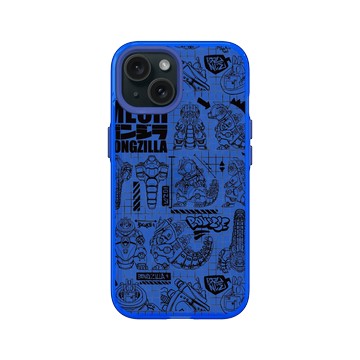 iPhone 15 Clear 激光藍 - BOUNCE - SECRET PLAN