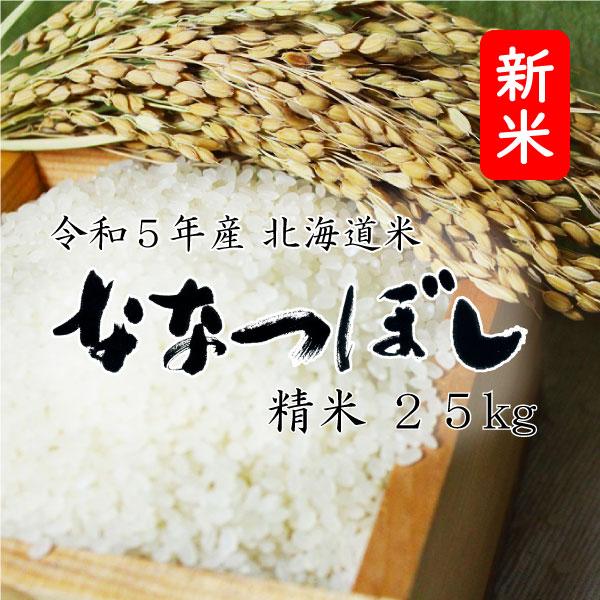 新米 米25kg お米 北海道米 ななつぼし 白米 25kg 5kg×5 令和５年産 送料無料