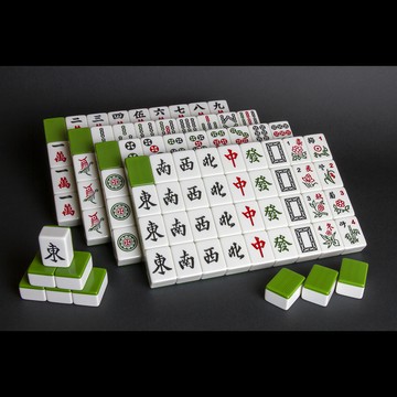 商密特 電動桌專用磁性麻將-標準綠 /台灣標準36規格