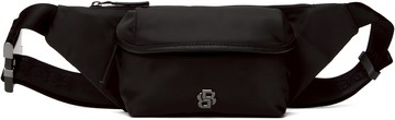 BOSS 黑色 Double B Monogram 腰包