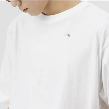 ✨桃園有貨✨一衹蚊子T恤短袖寬鬆印花短袖男女通穿 ZMDX