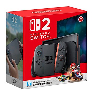 【Nintendo 任天堂】Switch 2 NS2 瑪利歐賽車世界 主機組合  台灣公司貨