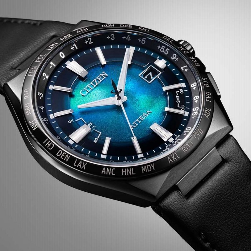 CITIZEN ATTESA 電波ソーラー UNITE with BLUE 限定モデル CB0215-18L シチズン アテッサ 腕時計  世界限定2,200本 | LINEブランドカタログ