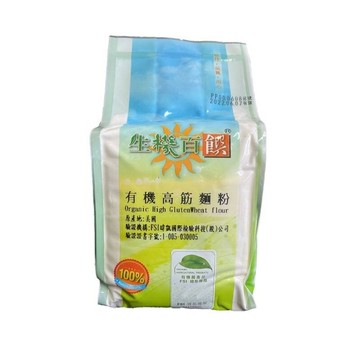 生機百饌   有機高筋麵粉500公克/包