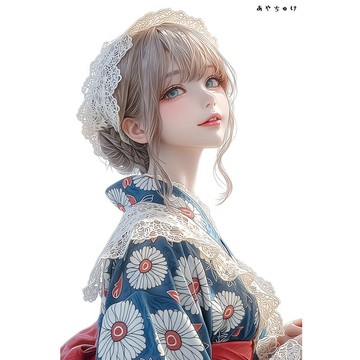 【9 月新款】07-143-0219 人物貼紙 幻想復古浪漫喫茶