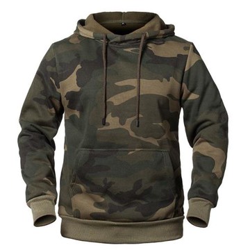戶外運動長袖迷彩連帽衫Outdoor long-sleeved camouflage hoodie