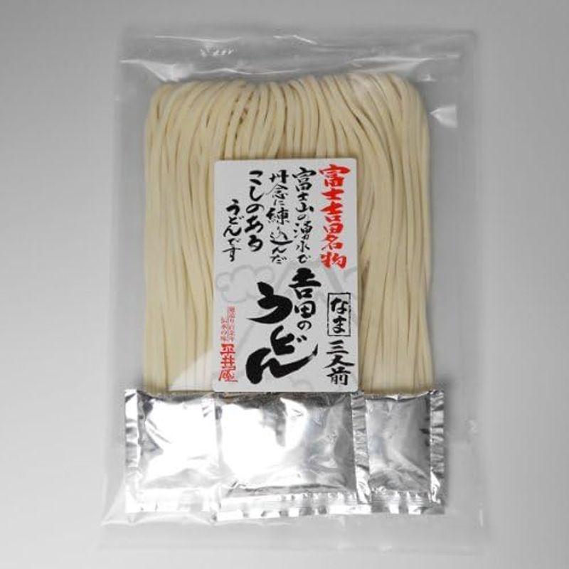 平井屋 山梨名物 ほうとう富士吉田名物 吉田のうどん 9人前セット（ほうとう3人前×2袋 吉田のうどん3人前×1袋） つゆ（スープ）付き