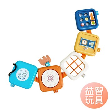 嬰兒疊疊樂 手眼協調啟蒙玩具 遊戲方塊 鏡面 滑動 按壓 色彩認知 學習玩具-雪倫小舖