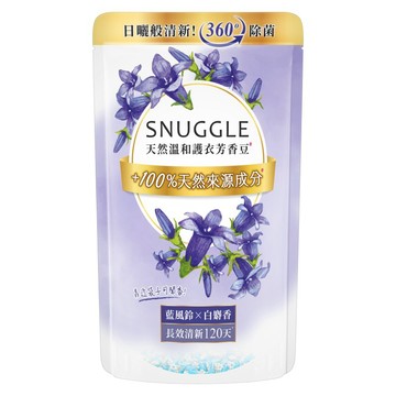 熊寶貝護衣芳香豆藍風鈴X白麝補充包300ML