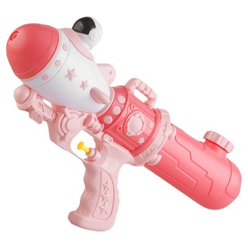 888便利購 太空人造型按壓中型水槍 5181 35cm  粉紅色  1支