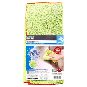HIKARI 日光生活 超級吸水抹布組 台灣製  30 x 30 cm  2組