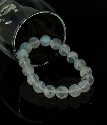 藍月光石 12mm 手鍊 ( Blue Moon Stone 12mm Bracelet )