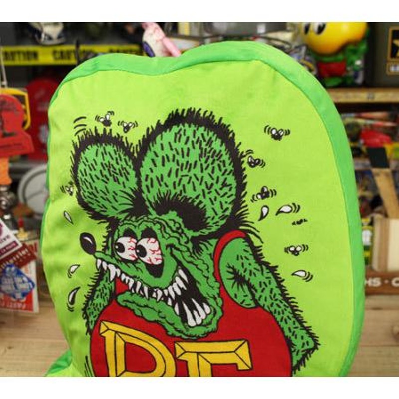 ホットロッドバイカーアメリカントイRATFINKスタチュー30cm