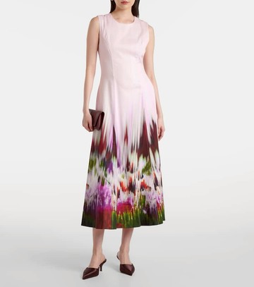 Simkhai Magnolia cotton and rayon-blend midi dress
