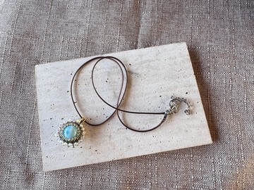 230509 海紋石 串珠 頸鍊