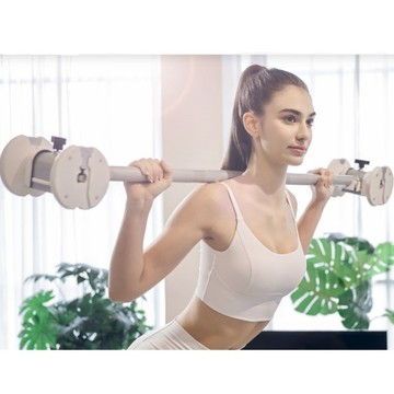 【線上體育】BYZOOM Pure Series Easy Bar 槓鈴桿 白
