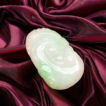 【願‧事事如意】冰飄陽綠翡翠如意 | 天然緬甸玉翡翠A貨 | 送禮