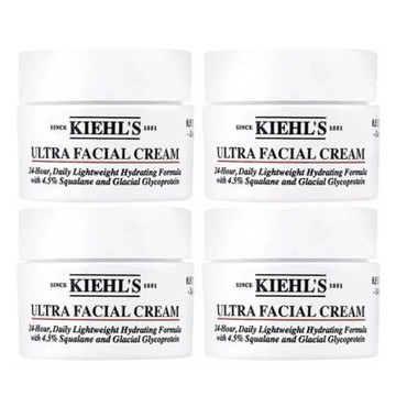 KIEHL S 契爾氏 冰河醣蛋白保濕霜14ml 平行輸入品 4入組