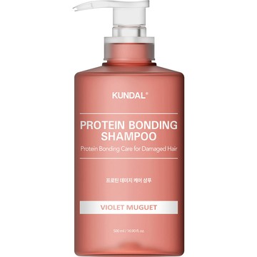 KUNDAL 受損蛋白修護洗髮乳500ml-微風鈴蘭
