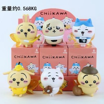 🔥【臺灣出貨】烏薩奇盲盒一整套Chiikawa伊卡快樂夥伴手辦桌面公仔可愛擺件禮物
