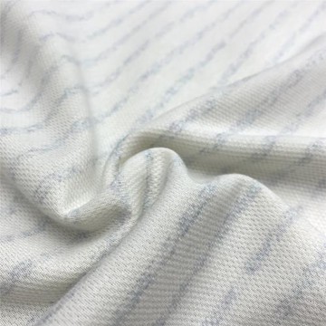 夏季短袖T恤男 全棉米白條紋厚圓領歐美復古亨利領阿美咔嘰短袖女