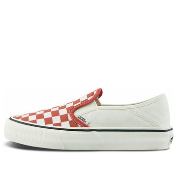 Vans Slip-on Chessboard Red/White