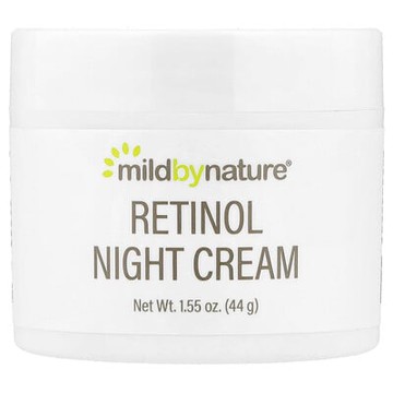 Mild By Nature, 視黃醇晚霜，1.55 盎司（44 克）
