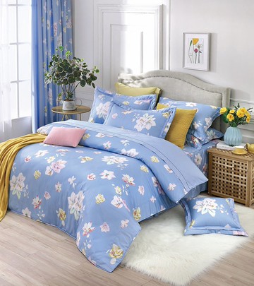 【R881 百合物語】100% 60支精梳棉 兩用被