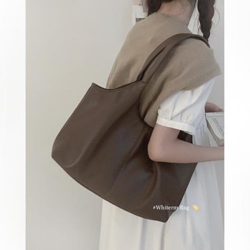 復古托特包女包包2023秋冬新款潮時尚韓國腋下包百搭大容量通勤包