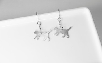 貓咪耳環【迷你款】_動物系列_造題