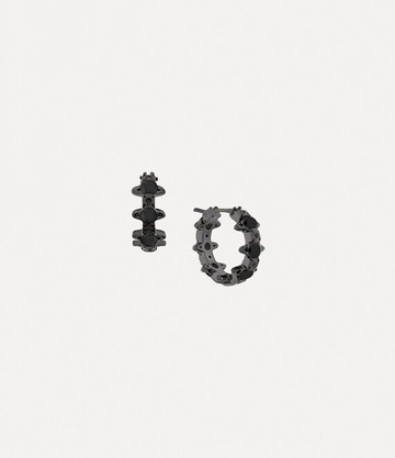 Vivienne Westwood Warwick Earrings Silver Swarovski Crystals Women