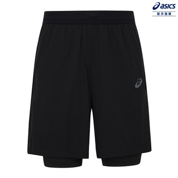 ASICS 亞瑟士 2IN1 平織短褲 男款 亞洲版 訓練下著 2031F363-001