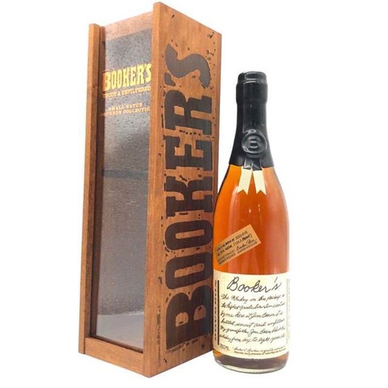 未開栓 BOOKERS BOURBON WHISKY ブッカーズ 2022 750ml 62% バーボン