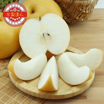 【水果達人】14A梨山黃金爆漿雪梨5顆裝x1盒(480g±10%/顆)