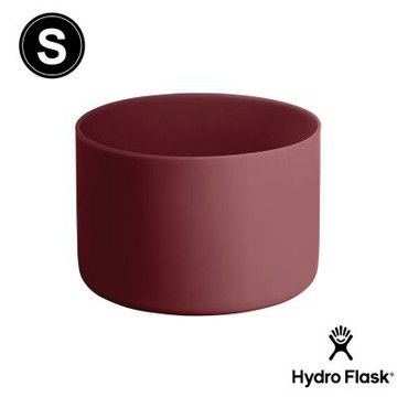 Hydro Flask 彈性 防滑 瓶套 S (24oz以下適用) 勃根地紅