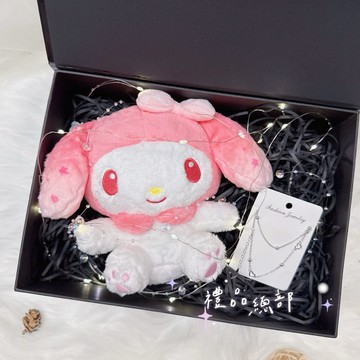 【禮品總部】現貨|實拍 美樂蒂禮盒 正版 美樂蒂娃娃 手鍊 金莎 花束禮盒 三麗鷗 美樂蒂玩偶 Kitty 酷洛米娃娃