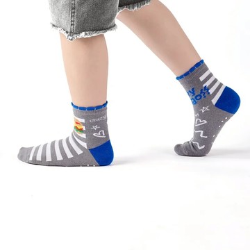 【Change Tone 襪子專賣店】探險者一號〈灰/兒童款〉