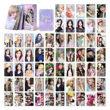 ✨臺灣出貨✨92張韓星女團KiiiKiii小卡稞周邊Delulu Pack收藏高清照片LOMO卡