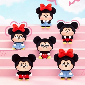 【迪士尼】米奇米妮 委屈巴巴系列絨毛盲盒[單盒]